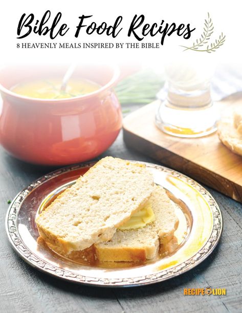 Add heavenly dishes to your next meal when you use the recipes found in our new free eCookbook Bible Food Recipes: 8 Heavenly Meals Inspired by the Bible! Christian Food, Biblical Diet, Family Reunion Food, Bible Food, Bible Diet, Apple Sauce Recipes, Ancient Recipes, Jewish Recipes, Free Bible