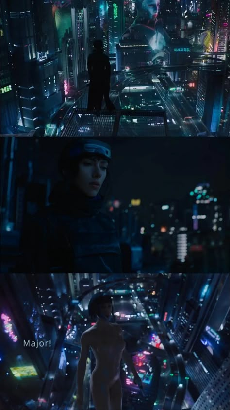 Ghost In The Shell Movie, Shell Aesthetic, Cyberpunk Movies, Cinematic Pictures, Film And Arts, Dark Warrior, Ghost In The Shell, Sin City, Film Art