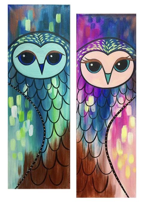 Paint Night Ideas, Bff Drawings, Paint Nite, Best Paint, Painting Classes, Halloween Painting, Owl Painting, Canvas Painting Diy, Paint Night