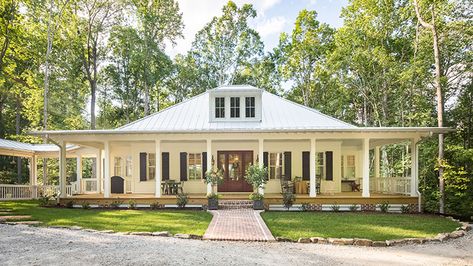 County House Plans, House With Wings, Low Country Floor Plans, Single Story Cottage House Plans, Low Country House Plans One Story, Low Country Farmhouse Plans, Southern Cottage House Plans, Southern Cottage Homes, Low Country Cottage