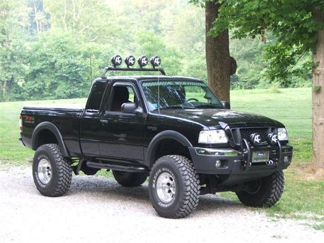 Lifted Ford Ranger, Ford Ranger 4x4, 4x4 Ford Ranger, Ford Ranger Lifted, Custom Ford Ranger, Lifted Ford Truck, Baby Trucks, Ford F150 Custom, 2004 Ford Ranger