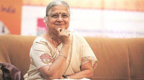 Birthday of Sudha Murthy Indian social worker and author. Chairperson of the Infosys Foundation Sudha Murthy, Paper Craft Work, Female Engineer, Parenting Lessons, Teacher Awards, 19 August, Parenting Videos, Better Parent, Indian History