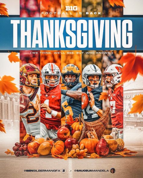 Christmas Sports Graphic, Game Day Sports Graphics, Sports Thanksgiving Graphic, Gameday Graphics Football, Game Day Post, Thanksgiving Sports Graphic, Maroon Theme, Game Day Graphics, American Football Graphic Design