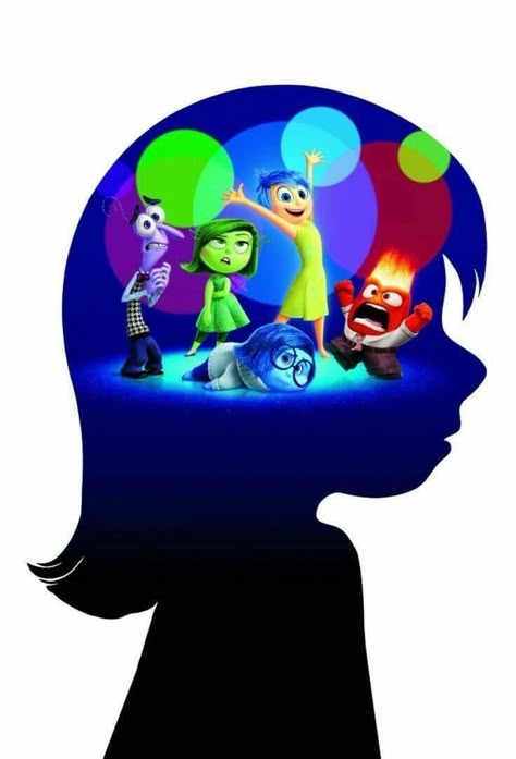 Inside Out Movie Poster, Trailer Inside, Pixar Animated Movies, Inside Out Movie, Movie Inside Out, Inside Out Characters, Zombie Land, Epic Mickey, Phineas And Ferb