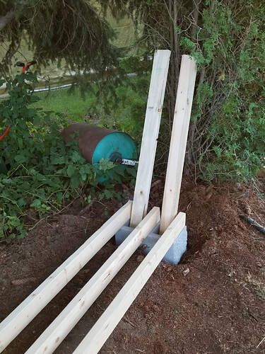 DIY Firewood Rack Cinder Block Wood Rack, Diy Wood Rack, Diy Firewood Rack, Oven Diy, Simple Projects, Temporary Structures, Firewood Rack, Driving Home, Firewood Storage