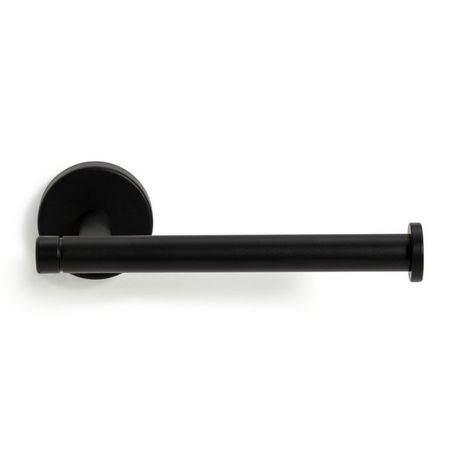 Buy Habitat Toilet Roll Holder - Matt Black | Toilet roll holders | Habitat Black Toilet Roll Holder, Toilet Roll Holder Black, Black Bathroom Sets, Loo Roll Holders, New Home Bathroom, Bathroom 2023, Black Toilet Paper Holder, Black Toilet, Wall Mounted Toilet