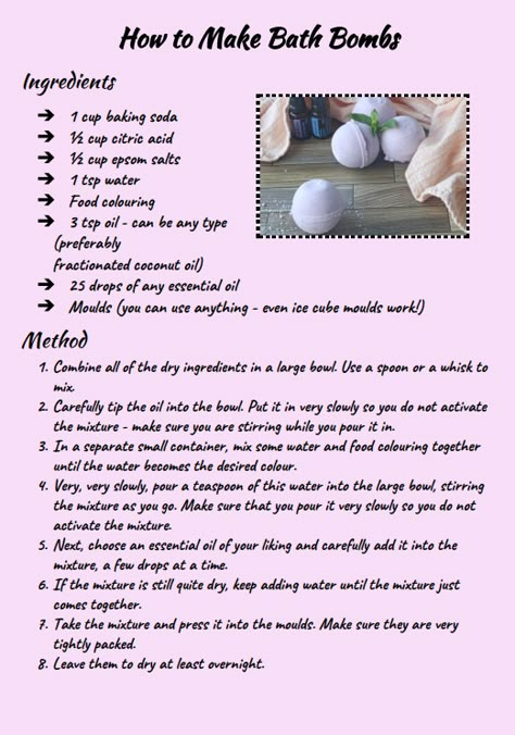 Diy Bath And Body Products To Sell, How To Make A Homemade Bathbomb, Home Made Bath Boms Easy, Bathbombs Homemade Recipe Natural, Diy Bathbombs Recipes Easy, Easy Bath Boms Diy Recipes, How To Make Bath Bombshell, How To Make Bathbombs, Diy Bathbombs Recipes