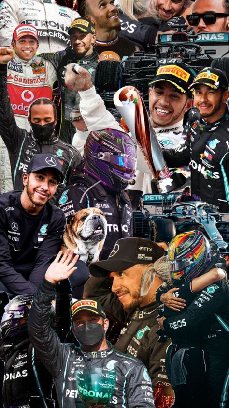 F1 Shuffles, Lewis Hamilton Aesthetic Wallpaper, Lewis Hamilton Collage, F1 Collage, F1 Mercedes, Vintage Moodboard, F1 Wallpapers, Hamilton Wallpaper, Lewis Hamilton Formula 1