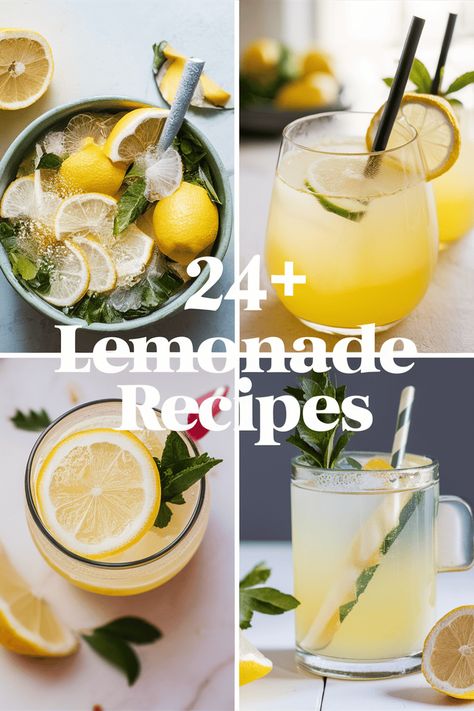 24+ Favorite Lemonade Recipes to Brighten Your Day and Refresh Your Spirit!

Quench your thirst with these delightful lemonade recipes that will add sunshine to any day! From classic flavors to fruity twists there's something for everyone. Perfect for hot summer days barbecues and family gatherings. Refresh your spirit with a splash of citrus and a hint of sweetness! Enjoy your lemonade adventure! https://foodeau.com/lemonade-recipes Lemonade Punch Recipes Non Alcoholic, Fancy Lemonade Drink Recipes, Quick Pozole Recipe, Flavored Lemonade Recipes, Lemonade Mocktail Recipe, Sprite Recipe, Lemonade Spritzer, Lemonade Flavors, Lemonade Punch Recipe