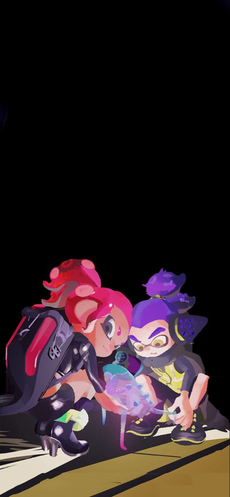 Splatoon Iphone Wallpaper, Splatoon Phone Wallpaper, Splatoon Phone Theme, Splatoon Wallpaper Desktop, Splatoon Wallpaper Iphone, Splatoon Background, Splatoon Wallpaper, Homescreen Themes, Really Cool Wallpapers