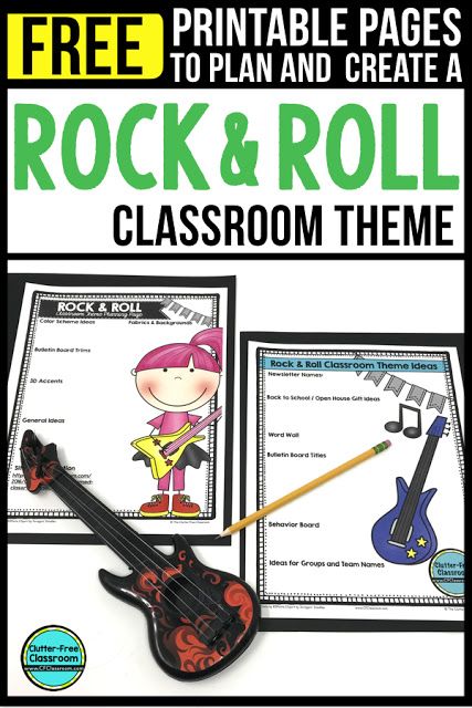 Rock And Roll Classroom, Themes For Classrooms, Decimals Activities, Rock N Roll Theme, Rock And Roll Theme, Classroom Theme Ideas, Rock Star Theme, Classroom Organization Elementary, Clutter Free Classroom