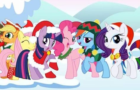 Mlp Christmas, My Little Pony Christmas, Robot Christmas, Mlp Icons, Mlp Base, Pony Pictures, Fun Wallpaper, My Lil Pony, My Little Pony Characters