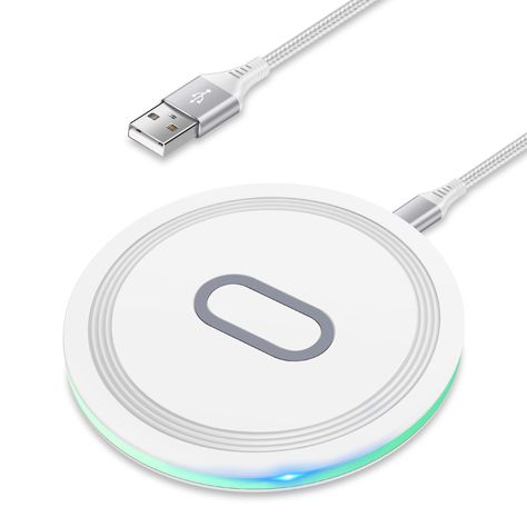 PRICES MAY VARY. UNIVERSAL COMPATIBILITY: Our 15W wireless charger android is optimized for the fastest charging on most devices,support for Samsung Galaxy S24 FE/S24/S24+/S24Ultra, S23 FE/S23/S23+/S23 Ultra, S22/S22+/S22 Ultra, S21/S21 FE/S21+/S21 Ultra, S20/S20 FE/S20+/S20 Ultra, Google Pixel 9 Pro/9 Pro XL/9/9 Pro Fold/8/8Pro/7A/7 Pro/7/6/6 Pro/5,iPhone 16/16 Pro/16 Pro Max/16 Plus, iPhone 15/15 Pro/15 Pro Max/15 Plus, iPhone 14/14 Pro/14 Pro Max/14 Plus,iPhone 13/12/11/X/XS/XR, AirPods 2/Pro,and Galaxy Buds SUPER-FAST CHARGING: With up to 1.8X faster charging than standard chargers, our samsung wireless chargers fast charging is the quickest way to power up your devices. wireless phone charging station provides 7.5W output for iPhone Series, 15W for Samsung Galaxy s24 fe/ultra/s23/22, Samsung A Series, Phone Charging Station, Samsung Charger, Charger Station, Cordless Phone, Charging Pad, Wireless Charging Pad, Phone Charging, Phone Charger