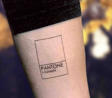 Pantone Tattoo, Bioshock Tattoo, Square Tattoo, Tatuagem Masculina Pequena, P Tattoo, Simple Tattoos For Guys, Tattoo Apprenticeship, Realistic Temporary Tattoos, Arm Temporary Tattoos