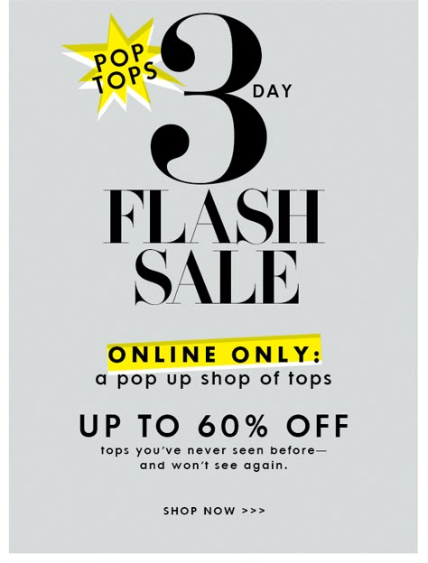 C Wonder - Flash Sale Flash Sale Email Design, Flash Sale Poster, Flash Sale Email, Sale Email Marketing, Flash Sale Banner, Email Gif, Sale Email Design, Gif Banners, Email Marketing Inspiration