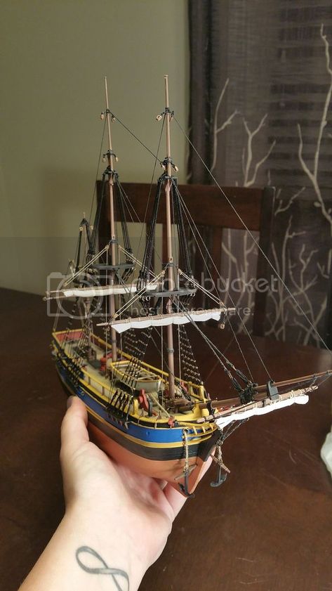 Pitcairn Island, Uss Kearsarge, Hms Bounty, Wood Boat Building, Model Sailing Ships, Old Cartoon Network, Scale Model Ships, Navi A Vela, Model Ship Building