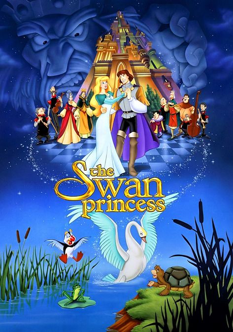 Swan Princess Movie, Odette Swan Princess, The Swan Princess, Wallpapers For Phone, Kids Movies, Nostalgia Art, Animation Movies, Dog Movies, Mulan Disney