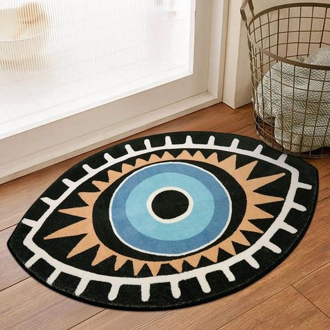 Cute Evil, Floor Carpet, Eye Area, Throw Rugs, Evil Eye, Door Mat, Entryway, Area Rug, Rug