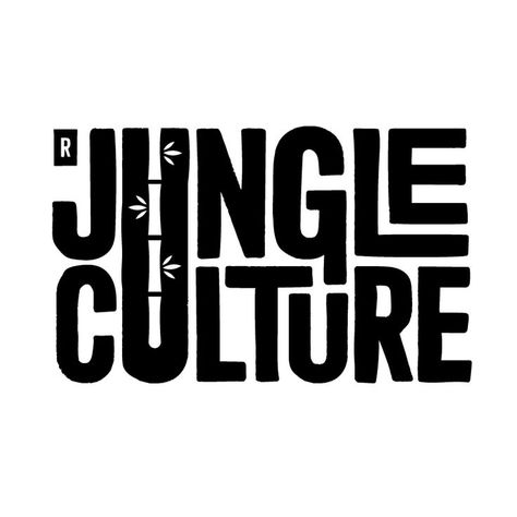 Cairokee Poster, Jungle Typography, Typography Design Ideas, Jungle Logo, Urban Logo, African Jungle, Jean Jean, Brand Refresh, Typo Logo