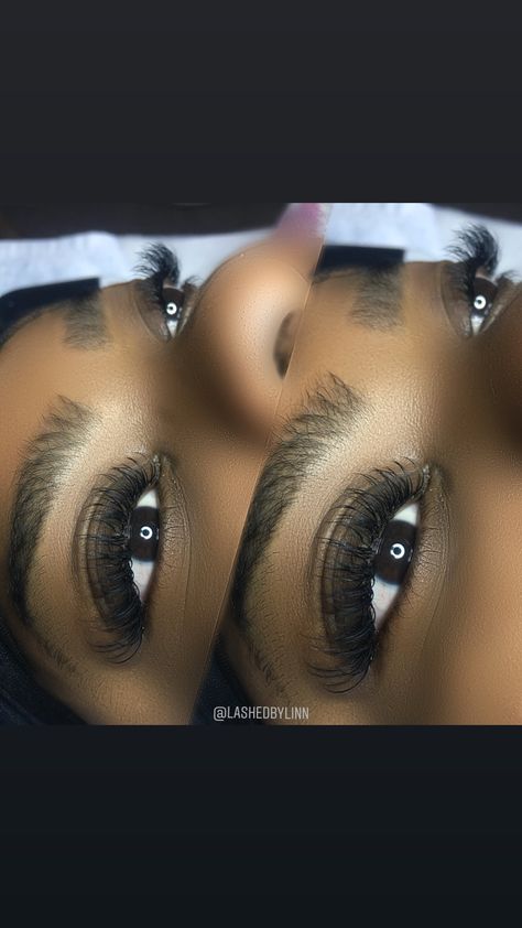 Classic Mink Lash Extensions, Lashes On Big Eyes, Hybrid Eyelash Extensions Styles, Individuals Eyelashes, Hybrid Wispy Eyelash Extensions, Wispy Hybrid Lash Extensions, Lashes Styles, Lash Inspiration, Grad Makeup