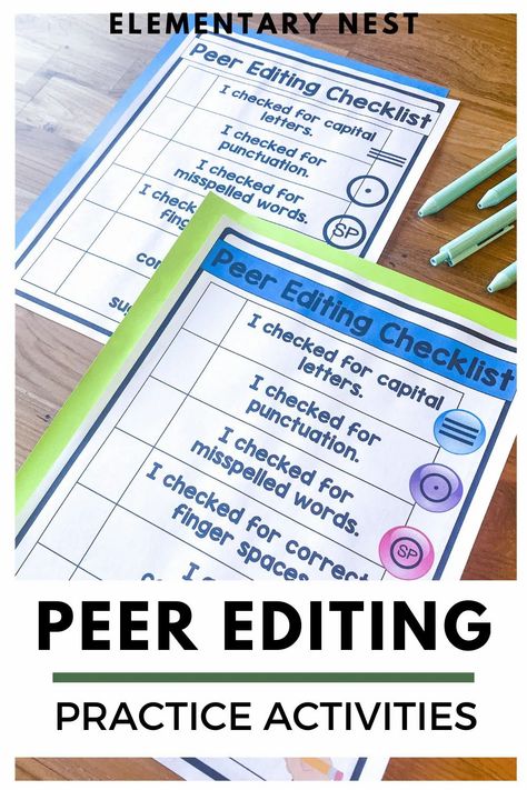 Peer Editing Anchor Chart, Positive Compliments, Classroom Center Ideas, First Grade Lesson Plans, Writing For Kindergarten, Writing Mentor Texts, Writing Conventions, Writing Graphic Organizers, Third Grade Activities