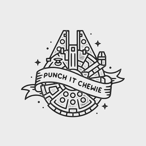 Something like this would be awesome, I said this a lot when I was in the front passenger seat lol good times Star Wars Tshirt Ideas, Star Wars Bb8, Star Wars Design, Disney Tattoo, Geniale Tattoos, Star Wars Tattoo, Diy Tattoo, Disney Tattoos, Geek Out