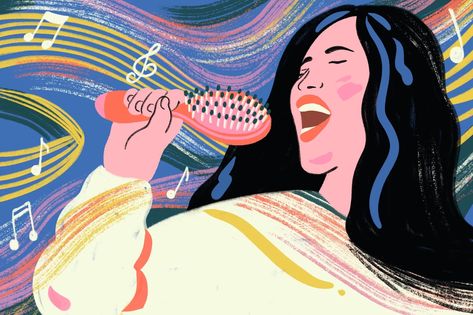 How to sing : Life Kit : NPR Sing Illustration, Creator Archetype, Social Motivation, Road Music, Find Your Voice, Berklee College Of Music, How To Sing, Vocal Coach, Singing Voice