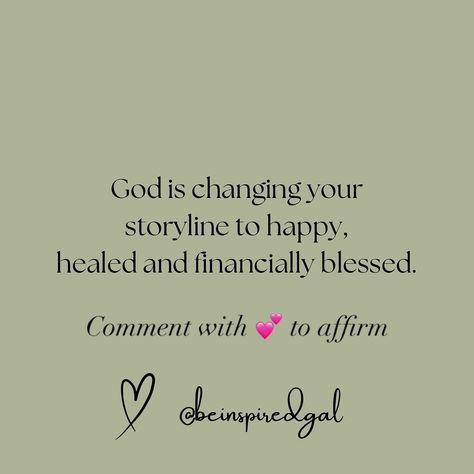 🙏God is changing your storyline to happy, healed and financially blessed.🫶🏼 😊So excited for you to be here. SHARE🫶🏼 this with a friend that needs an uplifting page and encouragement.💕 💫Don’t forget to FOLLOW @beinspiredgal for more motivation and inspiration.✨ #empoweringwomen #womenempowerment #manifestation #bossbabe #successfulwomen #mindsetquotes #motivationalquotes #girlbossquotes [self improvement, that girl, confident tips, glow up, Motivational reel for women, Manifesting this lif... Uplifting Quotes Positive For Women, Boss Lady Aesthetic, Confident Tips, Boss Lady Motivation, Future Ceo, Lady Aesthetic, Manifestation Love, Rich Mindset, Uplifting Quotes Positive