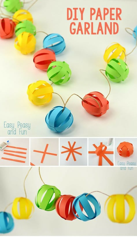 Christmas Decorations Diy For Kids, Diy Snowman Decorations, Diwali Activities, Christmas Orniments, Large Christmas Ornaments, Snowman Crafts Diy, Paper Decorations Diy, Christmas Decorations Diy Crafts, Diy Christmas Garland