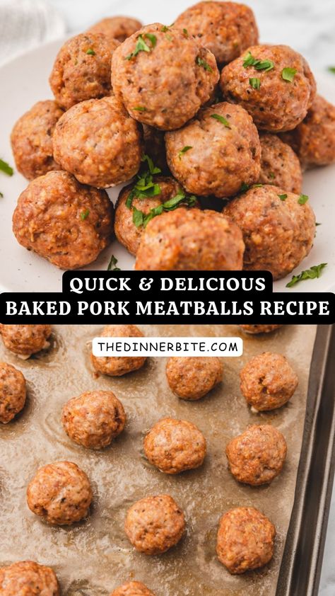 Are you ready to become the ultimate dinner hero? Discover how to create delicious, juicy baked pork meatballs in no time, with our foolproof recipe. Perfect for busy weeknights or special occasions, these meatballs are sure to impress your family and friends.