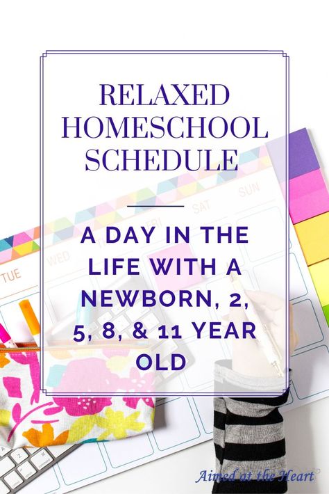 Homeschooling Multiple Ages, Homeschool Daily Schedule, Busy Mom Planner, Life With A Newborn, Mom Time Management, Daily Schedule Kids, Relaxed Homeschooling, Mom Routine, Week Schedule