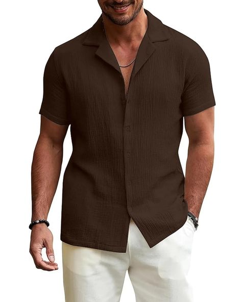 Price: (as of - Details) Embrace the spirit of summer with these stylish and versatile men's half sleeve shirts. Crafted from lightweight and breathable fabrics, these shirts are the perfect choice for beach outings, pool parties, weddings, and casual barbecues. Whether you're soaking up the sun or attending a festive event, these shirts will keep you feeling cool and looking sharp.... https://rakeu.in/product/alyne-mens-casual-shirt-regular-fit-shirt-short-sleeve-button-down-for-men-men-sty... Half Sleeve Shirts For Men, Relaxed Fit Short Sleeve Pre-shrunk Shirt, Linen Half Sleeve Shirt Men, Tri-blend Short Sleeve Shirt In Ring-spun Cotton, Rodeo Short Sleeve Shirt, Pre-shrunk, Relaxed Fit Button-up Short Sleeve Shirt For Streetwear, Mens Half Sleeve, Half Sleeve Shirts, Casual Shirts For Men