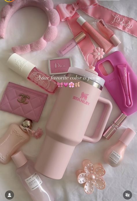 Vibe Rosa, Pink Girly Things Accessories, Profumo Victoria Secret, Coquette Vibes, Sephora Skin Care, Pink Lifestyle, Pretty Pink Princess, Pink Life, Girly Room