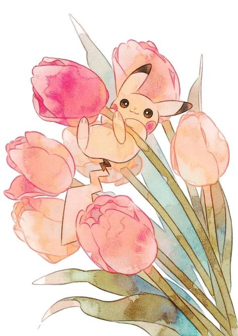 Pokemon Painting, Fancy Art, Pokemon Birthday, Cute Animal Drawings Kawaii, Cute Pokemon Wallpaper, Pokemon Drawings, My Pokemon, Pokemon Pictures, Cute Animal Drawings