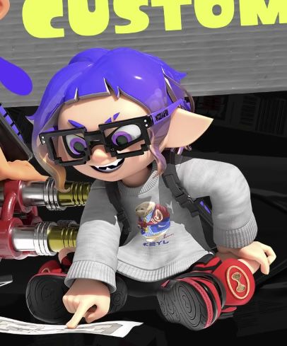 Splatoon Outfit Ideas, Splatoon Bands, Splatoon Concept Art, Neo Agent 3, Splatoon Clothes, Splatoon Characters, Splatoon Coroika, Splatoon 3, Squid Game