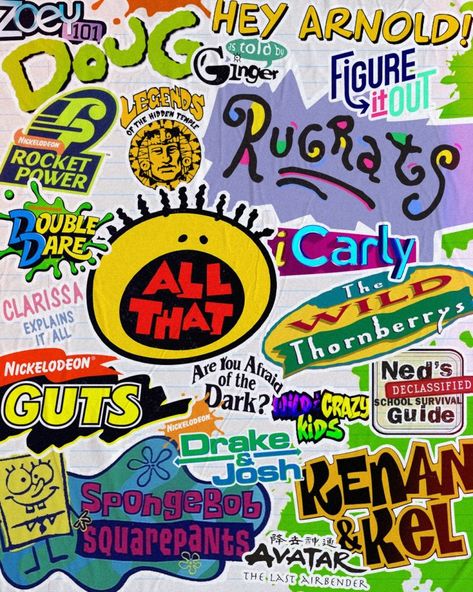 Nickelodeon Logo Aesthetic, All That Nickelodeon, Old Nickelodeon Aesthetic, 2000s Nickelodeon Aesthetic, 90s Nickelodeon Aesthetic, Nickelodeon 90s Wallpaper, Nostalgia Images, Nickelodeon Wallpaper, Nickelodeon Aesthetic