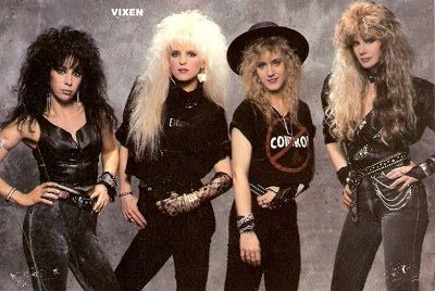 Rock and Heavy Metal Pictures: Vixen Photos Rock Band Outfits, 80s Rock Fashion, 80s Glam Rock, 80s Hair Metal, 80s Rocker, 80s Rock Bands, 80s Hair Bands, Heavy Metal Girl, Band Outfits