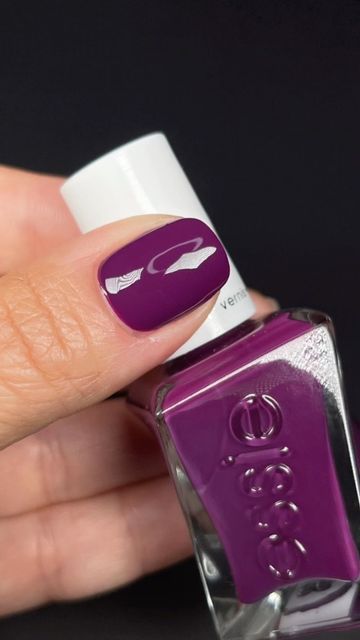 Essie Paisley All The Way, Fall Polish, Dark Purple Nails, Essie Colors, Cute Nail Colors, Purple Nail Polish, Purple Nail Designs, Purple Nail, Essie Nail Polish