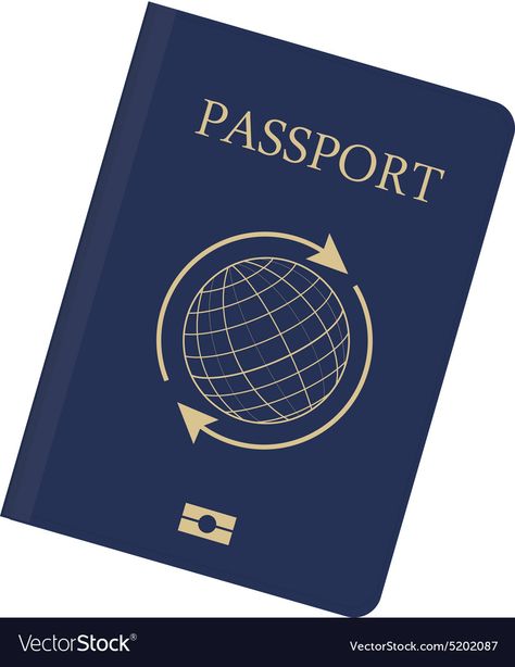 Traveling Passport, Blue Passport, Transparent Png, Png Images, Adobe Illustrator, Vector Images, Vector Free, Globe, High Resolution