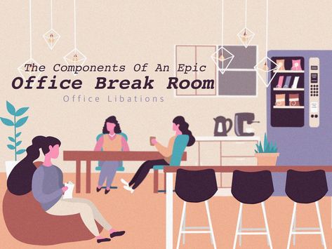 Work Break Room Decorating Ideas, Aesthetic Break Room, Office Lunch Room Design, Fun Break Room Ideas, Work Lounge Office Break Room, Nurse Breakroom Ideas, Staffroom Ideas, Break Room Ideas, Small Break Room Ideas