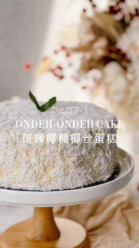 mendy.tan on Instagram: Ondeh-Ondeh Cake 斑斓椰糖椰丝蛋糕 (Part 1) // Highly requested recipe reel, especially with Father’s Day coming up 😄 I’m splitting it the whole… Ondeh Ondeh Cake, Ondeh Ondeh Cake Recipe, Paan Flavoured Cake, Love Cake Recipe Sri Lankan, Lekach Honey Cake, Sri Lankan Butter Cake Recipe, Ondeh Ondeh, Thermomix Cakes, Fryer Recipes