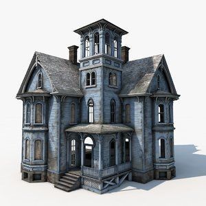 Gothic House Plans, Old Haunted House, Vampire House, Scary Houses, Victorian House Plans, Sims 4 House Building, Sims 4 House Plans, Sims Inspiration, Spooky House