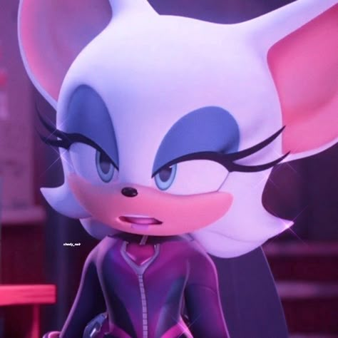 Rouge Pfps Sonic, Rouge The Bat Aesthetic, Rouge Pfp, Aesthetic Sonic, Shadow And Rouge, Sonic Prime, Rouge The Bat, Theme Pictures, Sonic Franchise