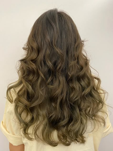 Long Haircut Wavy Hair, Hair Cuts For Wavy Hair Long, Long Wavy Haircuts With Layers, Layered Wavy Haircuts, Long Layers Wavy Hair, Long Layered Hair Wavy, Loose Curls Long Hair, Wavy Hair Perm, Soft Curl Hairstyles