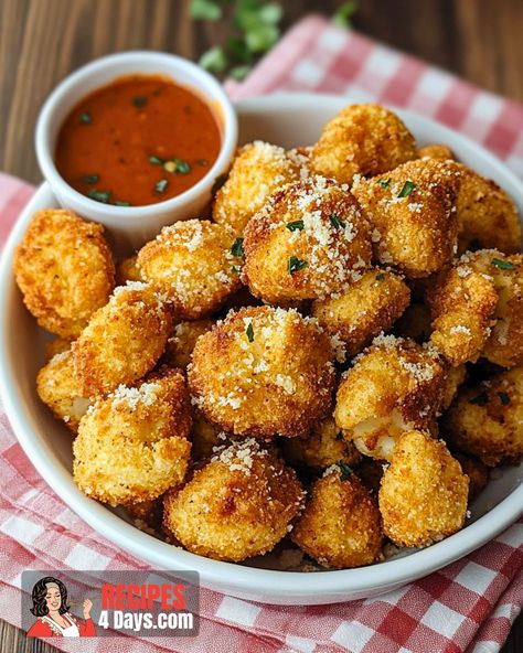 Cauliflower Parmesan Crisps, Crispy Parmesan Roasted Cauliflower, Crunchy Parmesan Cauliflower Bites, Vegan Cauliflower Tots, Baked Apple Fritters, Southern Caramel Cake, Cauliflower Tots, Parmesan Cauliflower, Caramel Cake Recipe