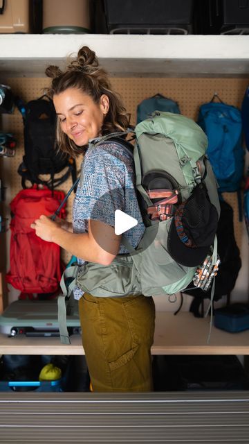 haleigh hendrickson ⋒ adventure travel on Instagram: "HOW I PACK MY BACKPACK👇🏽  Make sure to save this reel to help you pack for your next trip!  I’m packing for a quick overnight trip with the @gregorypacks Amber 44L | #ad #gifted   If you’re in the market for a new pack, make sure to check out this women’s specific backpack. Use code WHEREWEWENTNEXT15 to save on your next order!  Keep these guidelines in mind when packing your backpack:   Bottom of the Pack: 🏕️Bulky, compressible, not overly heavy items, that you won’t need until you reach camp  Middle of the Pack:  🥾Heavier gear that can fill gaps in your pack, that you also won’t need until the end of the day  Top of the Pack: 🌲Lightweight, easy-to-access items you might need along the trail  Outer Accessory Pockets: 🏔️Small item My Backpack, Hiking Tips, The Pack, The Trail, Make Sure, Adventure Travel, Let Me, Backpacks, Marketing