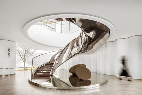 Stairway Design, Interior Stairs, Modern Staircase, Stairway To Heaven, Spiral Staircase, Stair Railing, Staircase Design, Stairs Design, Railing