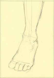 Figure Drawing: How to Draw a Foot Drawing Feet Reference, Human Proportions, Drawing Studies, Human Poses Reference, Poses Reference, Anatomy Drawing, Human Poses, Drawing Human, Life Drawing