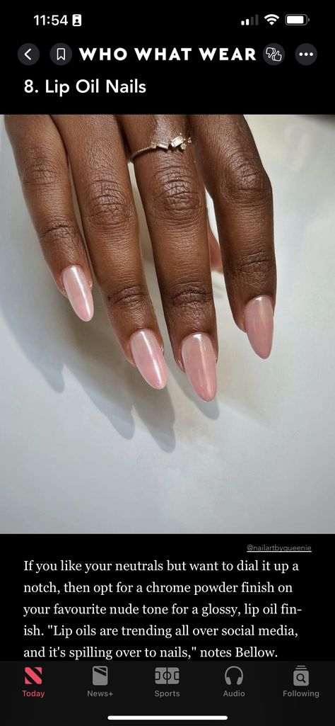 Sns Dipping Powder Nails, Ombre Dip Nails, Dipping Powder Nails, Dip Nails, Chrome Powder, Nails Almond, Dipped Nails, Nail Inspiration, Funky Nails