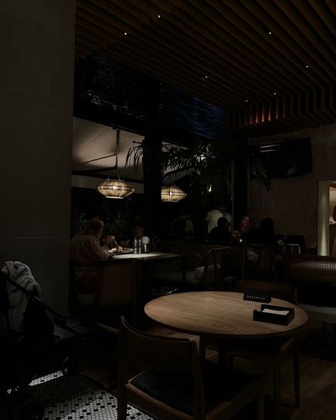 weekends Dark Cafe Interior, Dark Cafe, Dark Restaurant, Production Design, Long Shot, Sun Set, American Life, Cafe Interior, Black Aesthetic